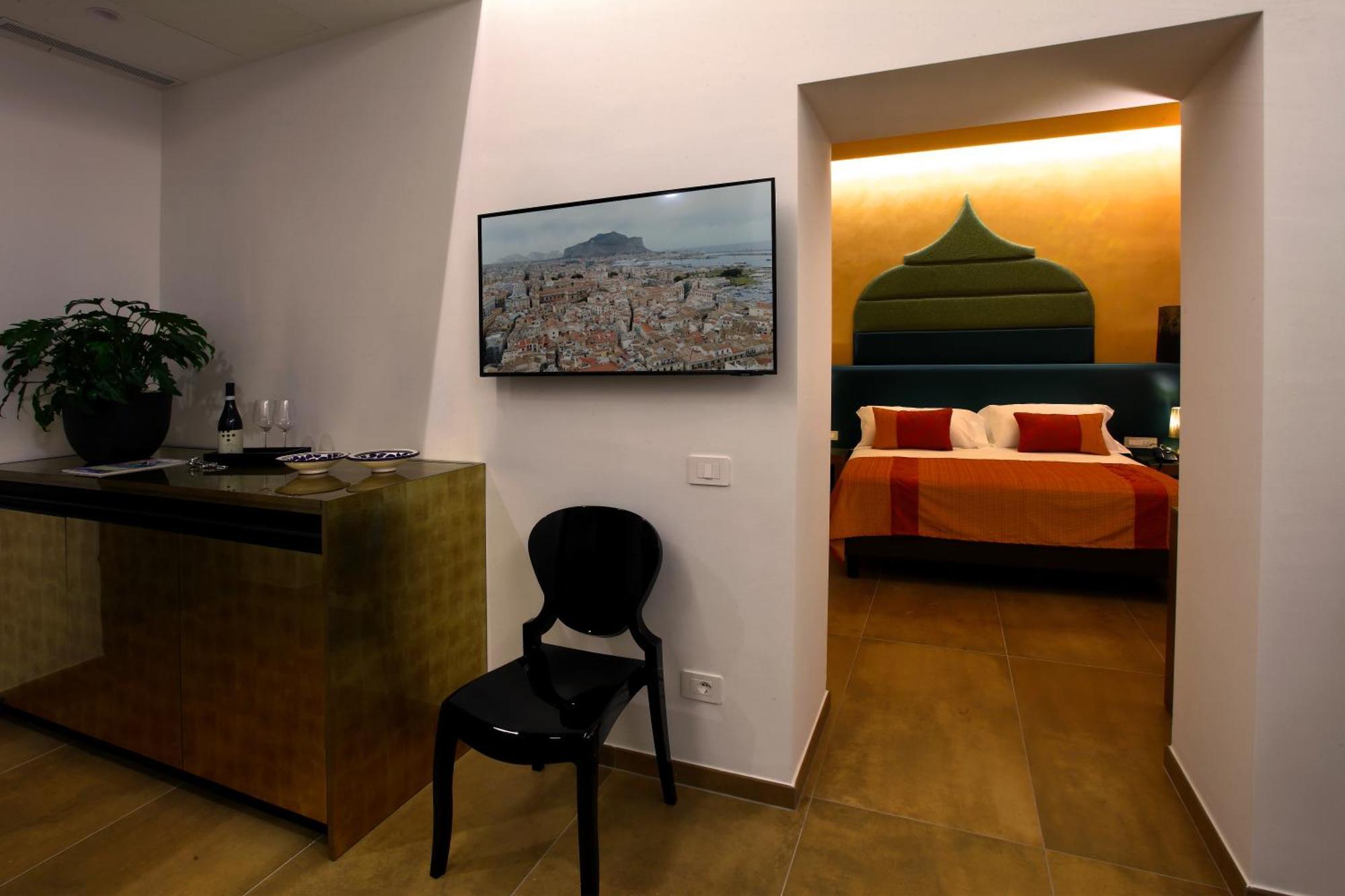 Hotel Palazzo Cartari Palermo Zimmer foto
